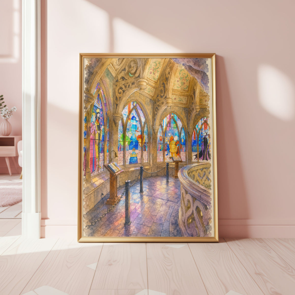 Stained Glass DLP Castle