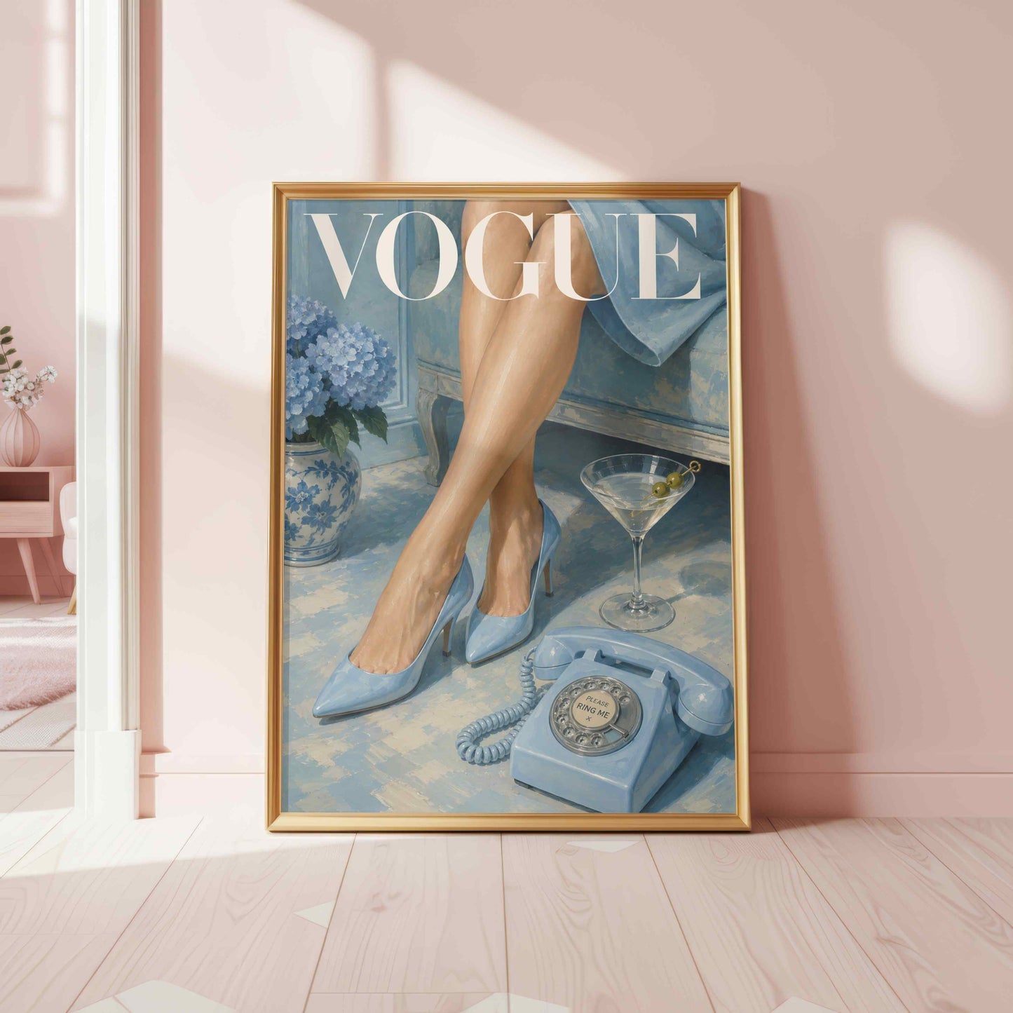 Heels Vogue Blue