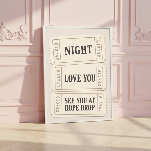 Night Love You See You at Rope Drop