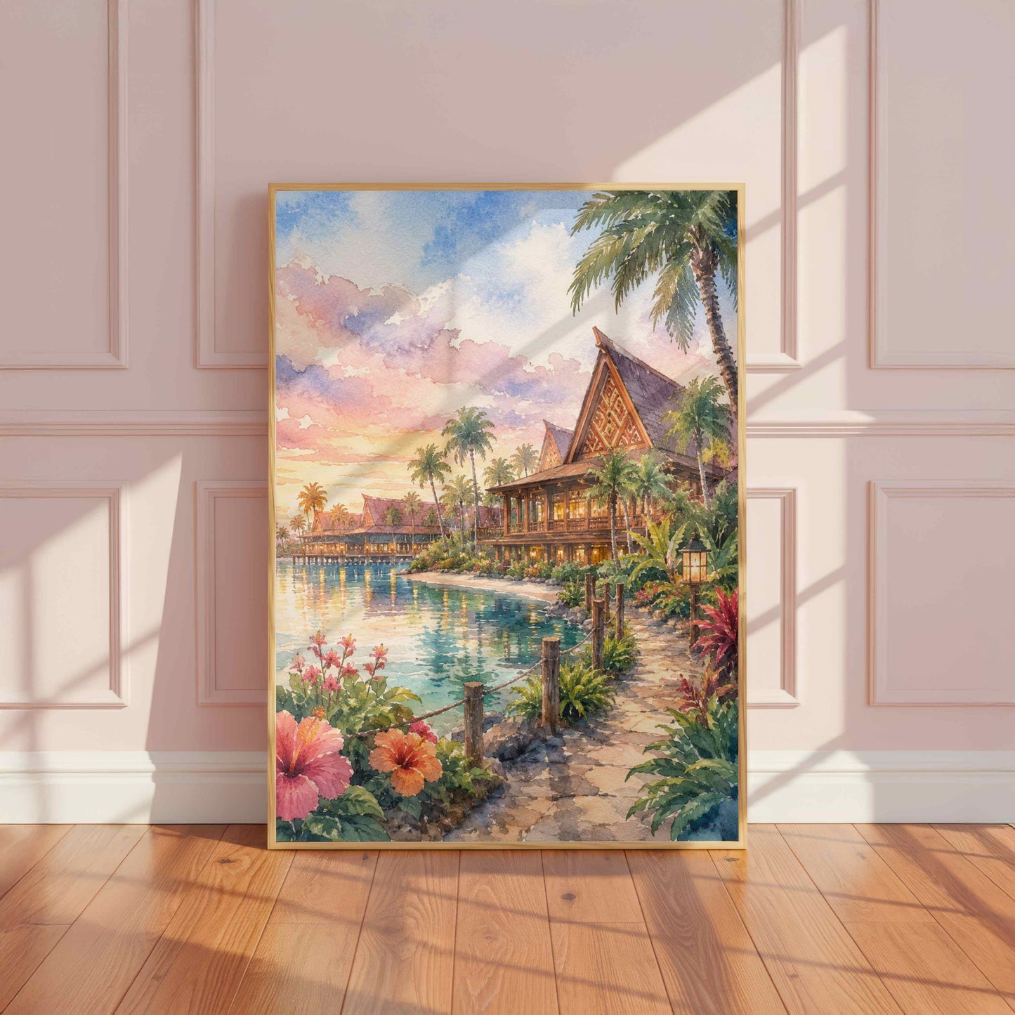 Polynesian Resort Hotel Disneyworld