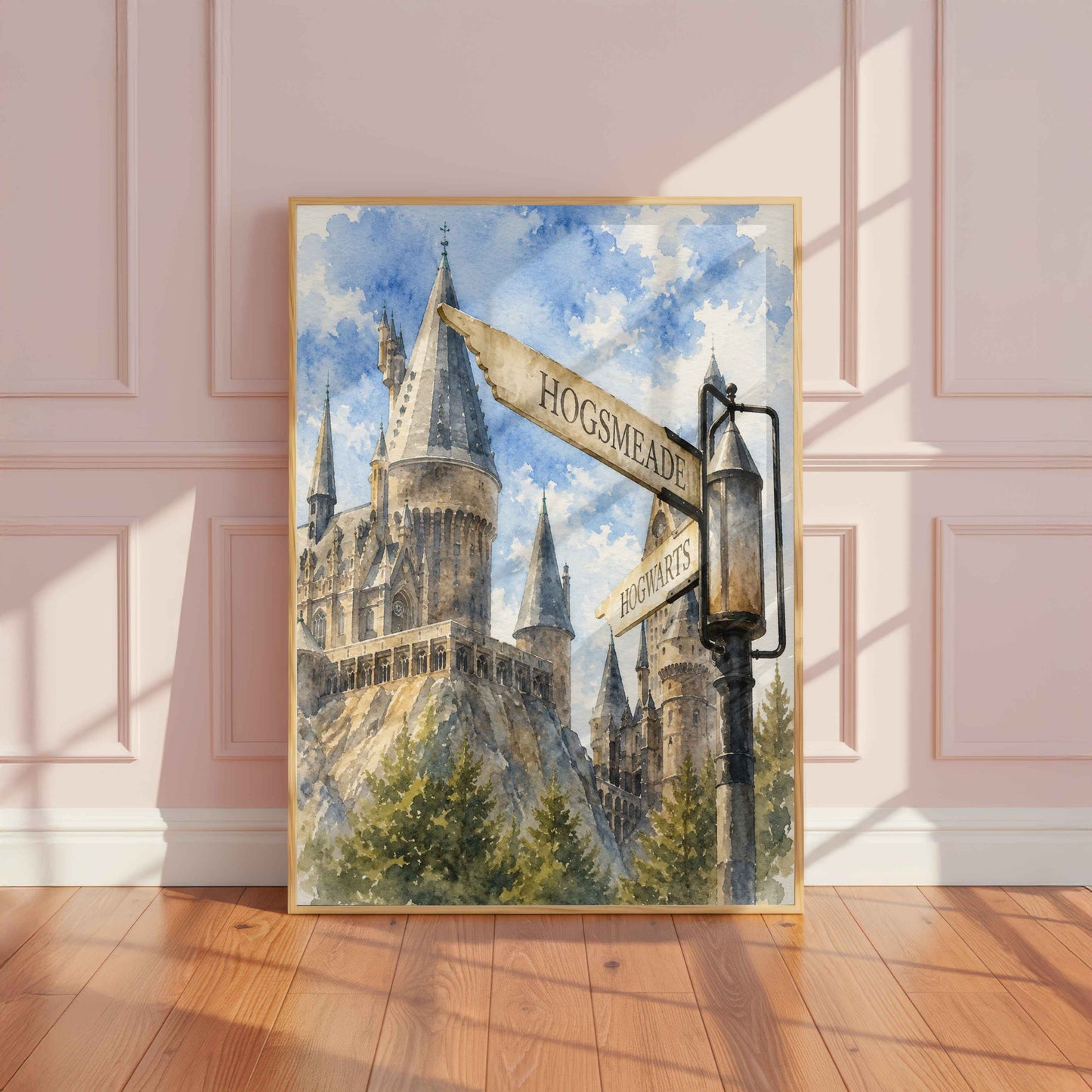 Hogwarts/Hogsmeade Sign