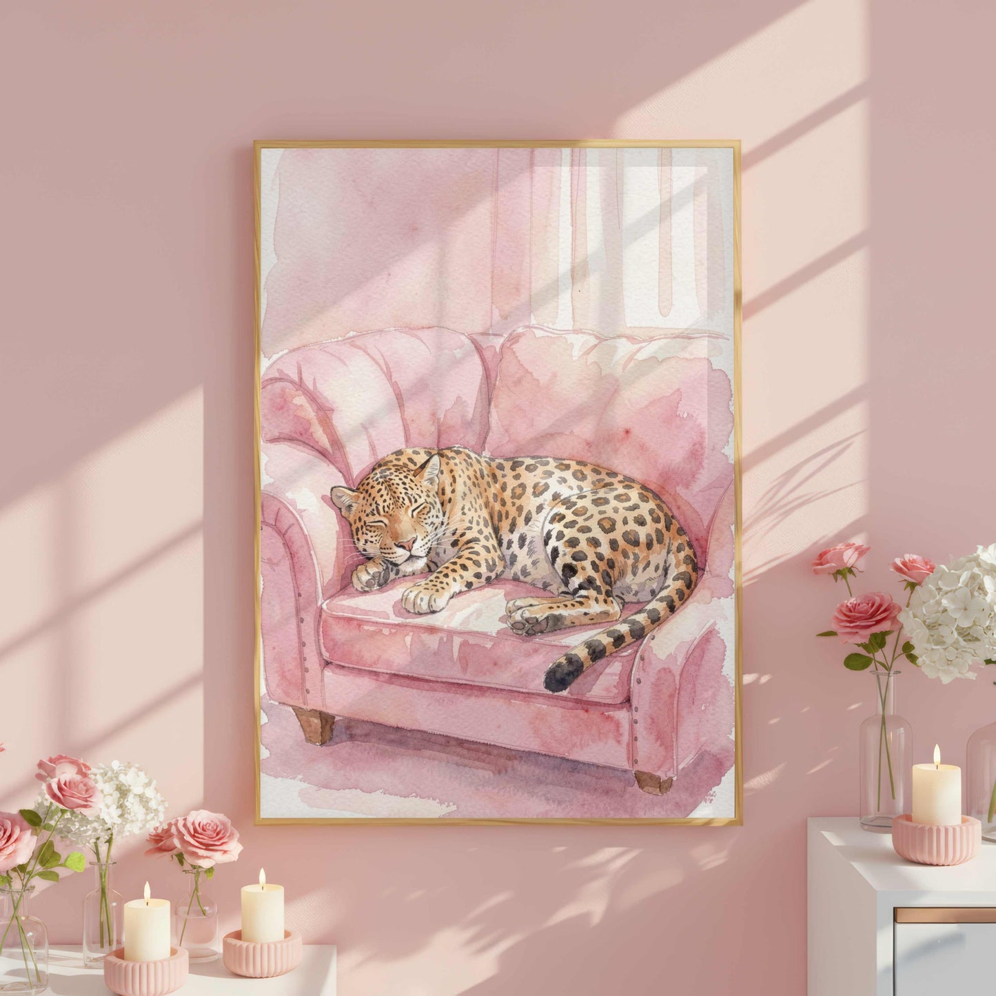 Sleepy Leopard