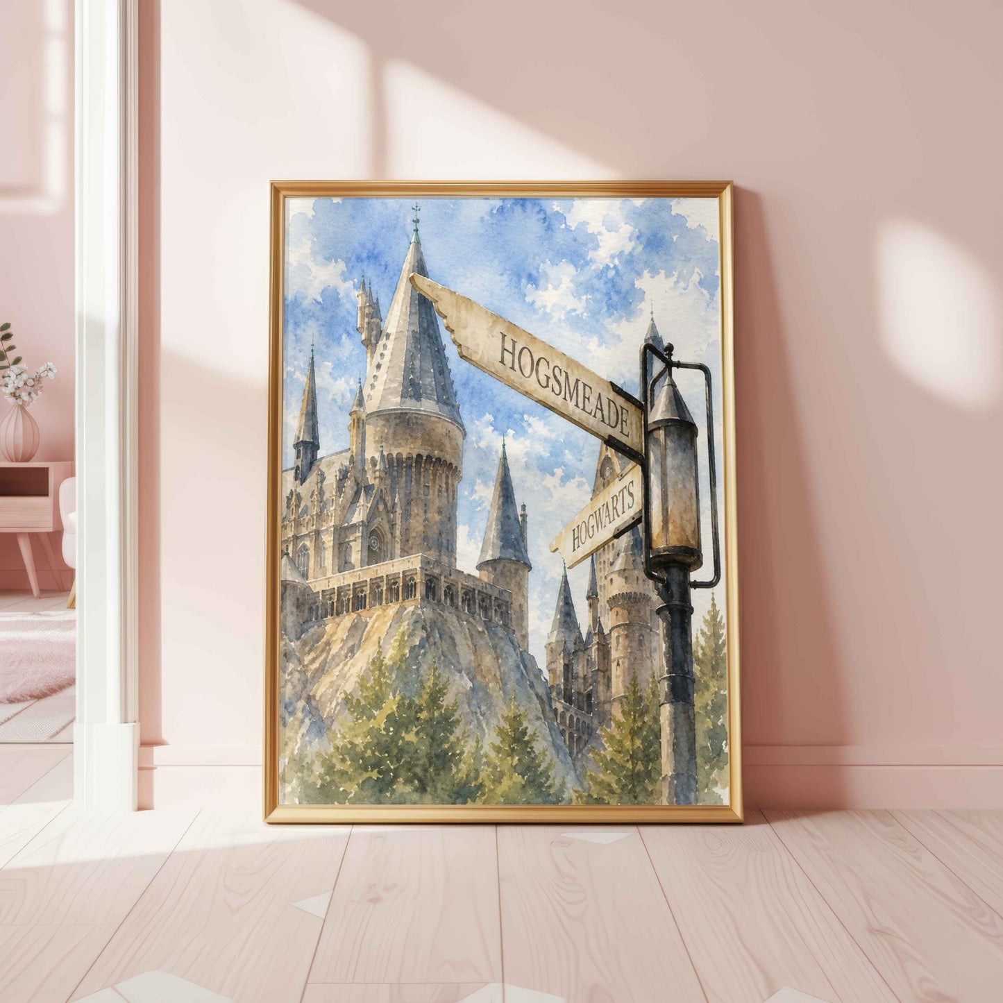 Hogwarts/Hogsmeade Sign