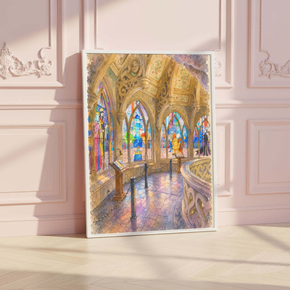 Stained Glass DLP Castle