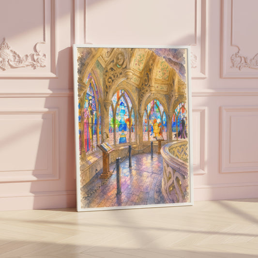 Stained Glass DLP Castle