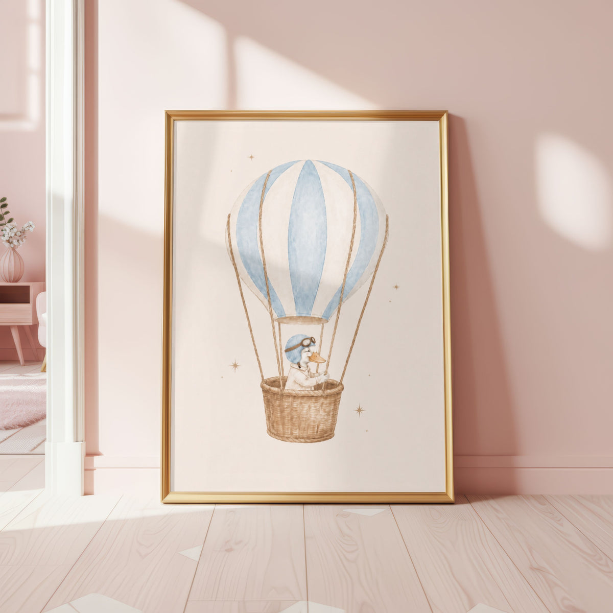 Blue Goose Hot Air Balloon
