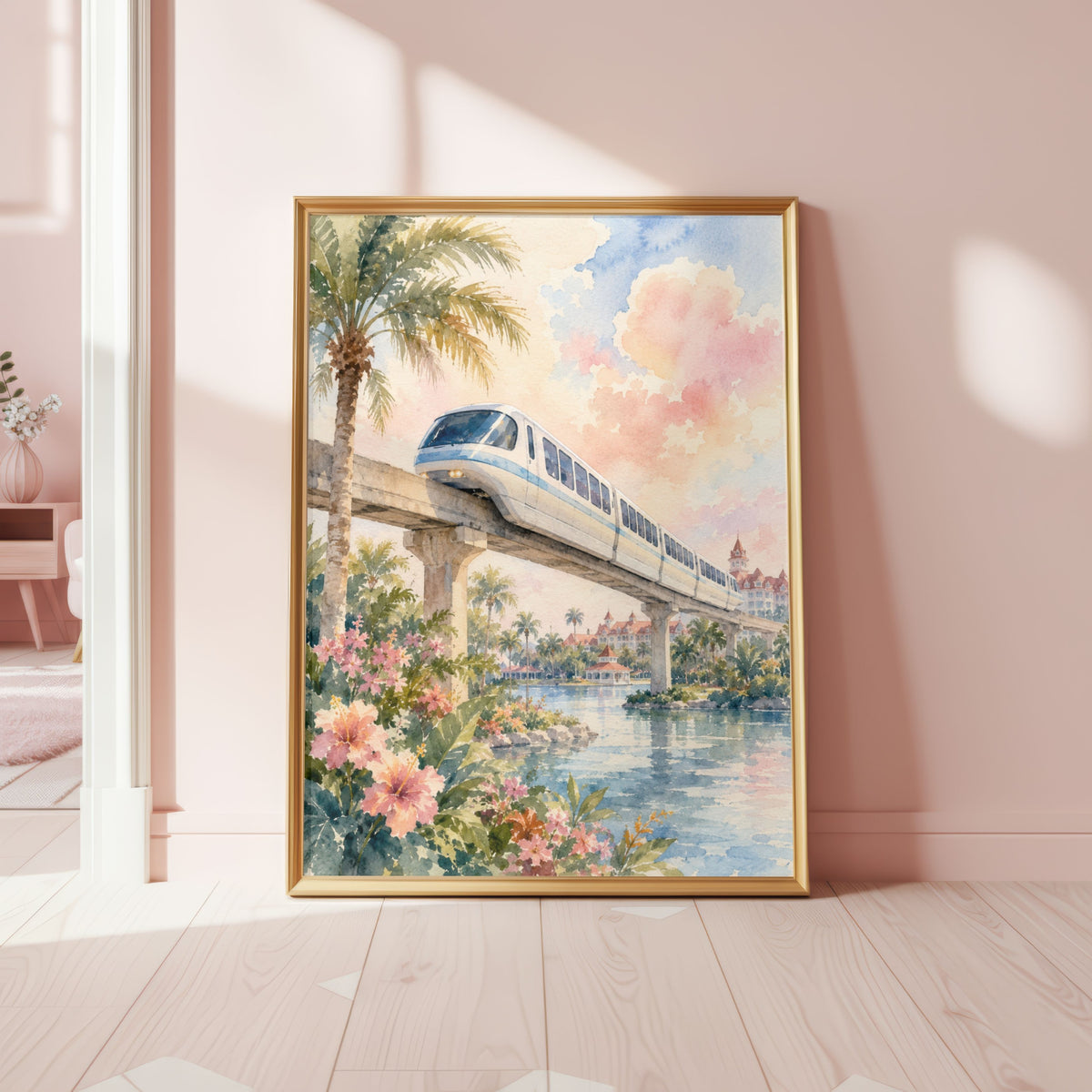 Disneyworld Monorail