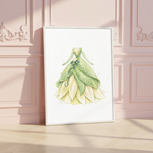 Tiana's Green Dress