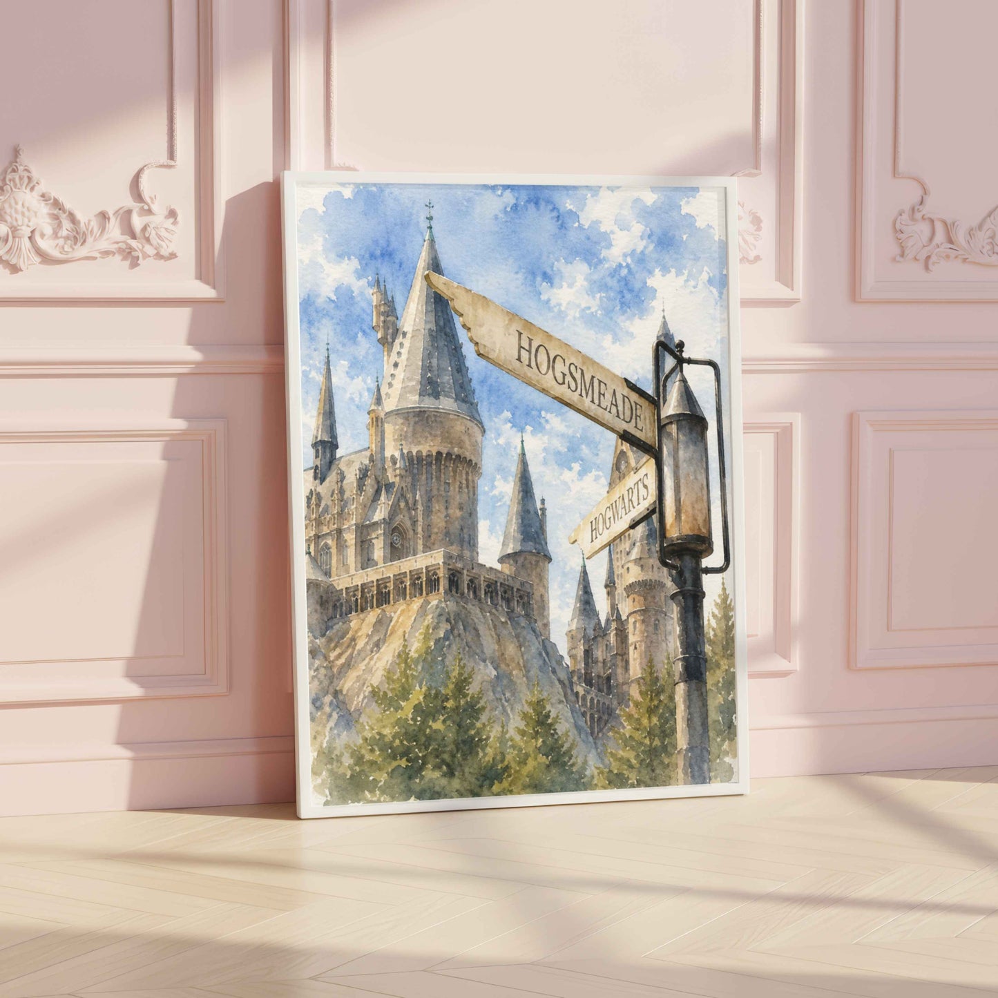 Hogwarts/Hogsmeade Sign