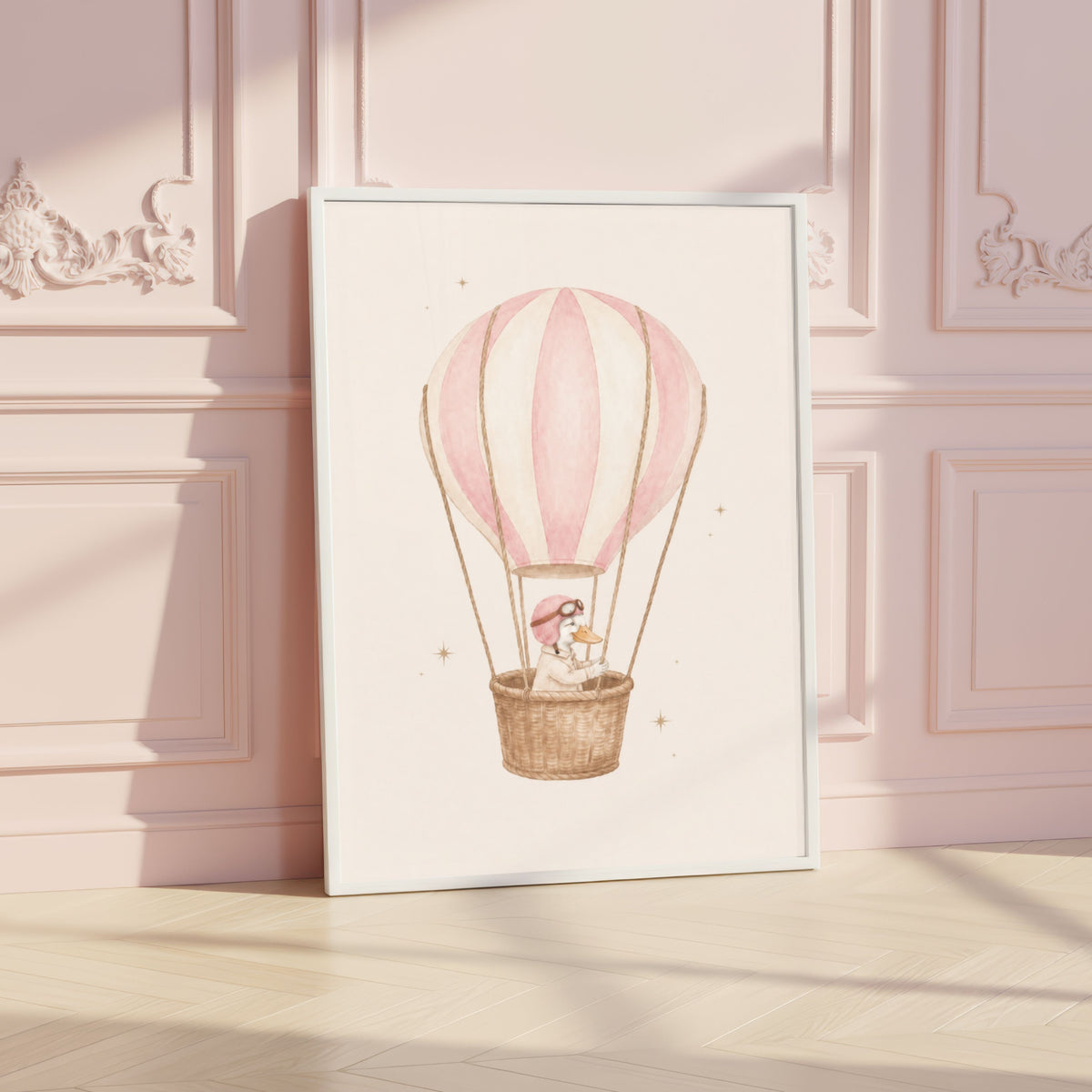 Pink Goose Hot Air Balloon