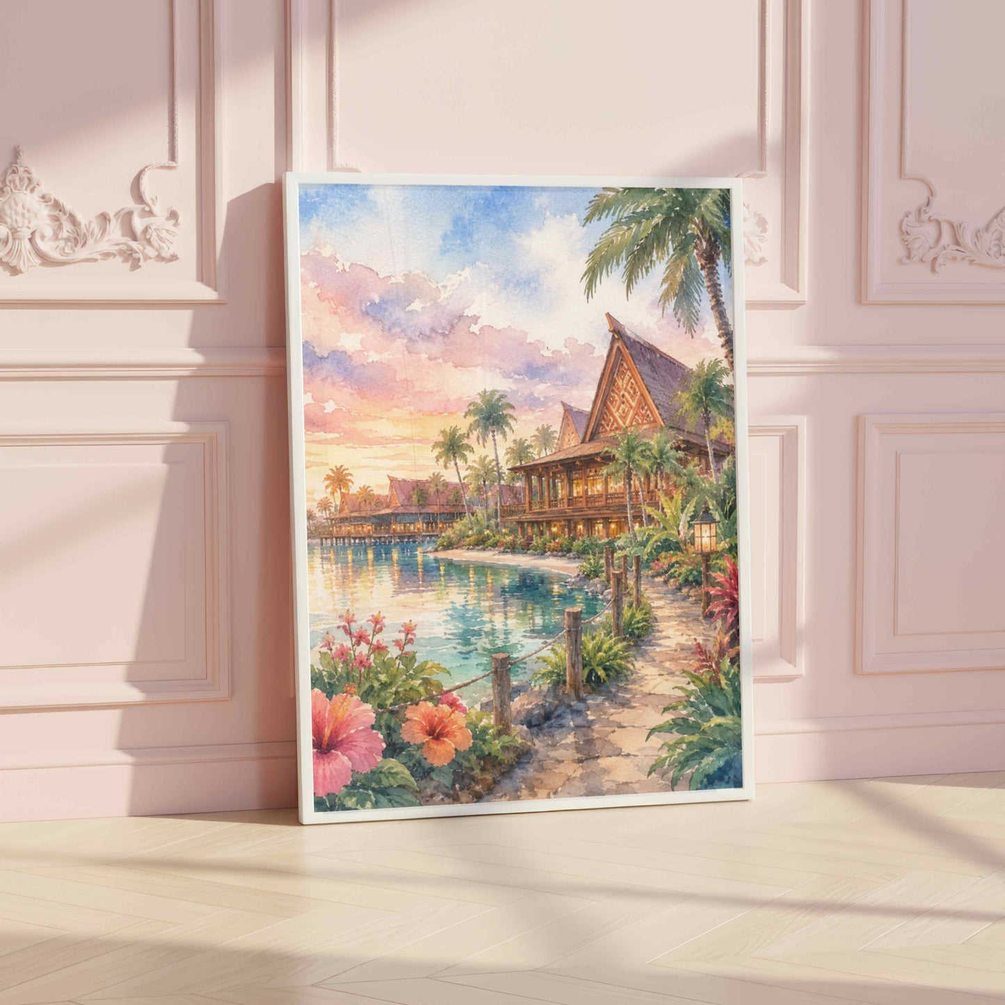 Polynesian Resort Hotel Disneyworld