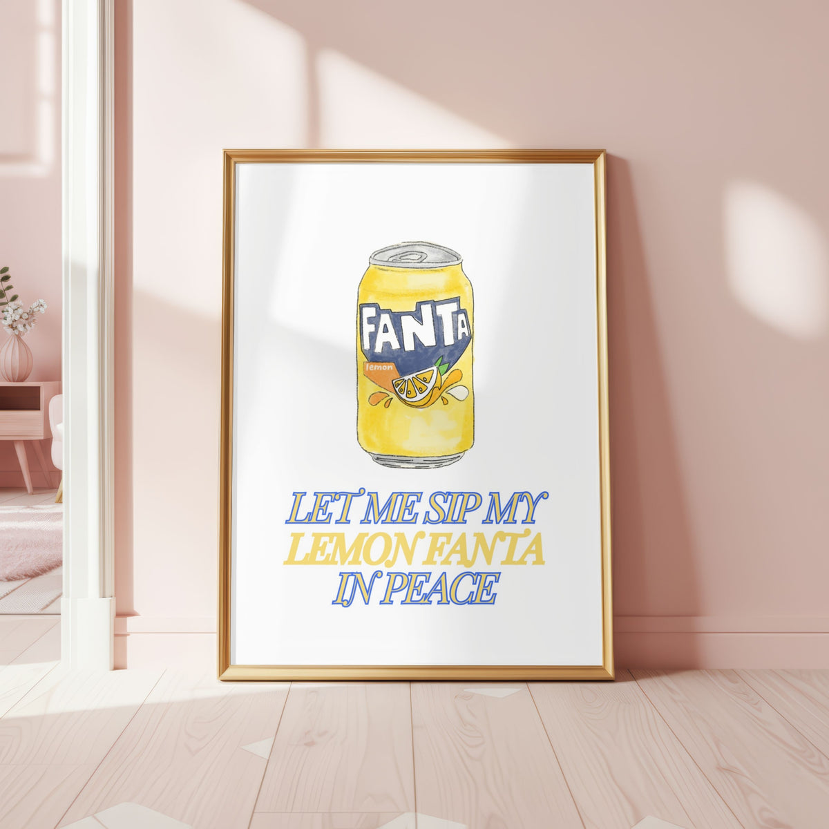 Let Me Sip My Lemon Fanta