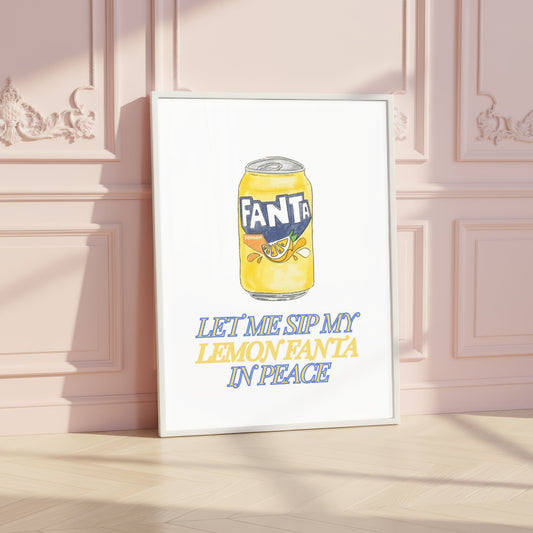 Let Me Sip My Lemon Fanta