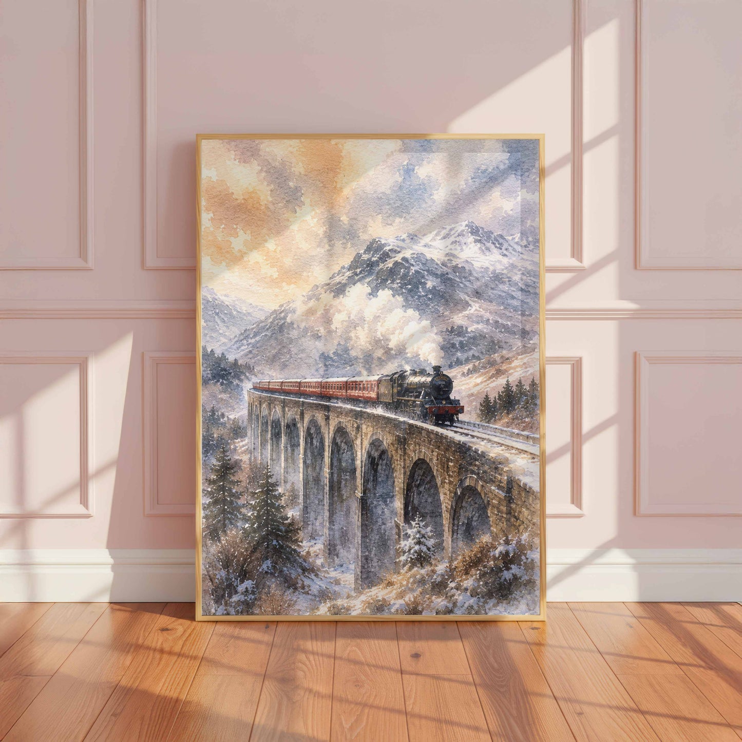 Hogwarts Express Winter Viaduct