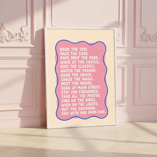 Retro Disney Parks Quote