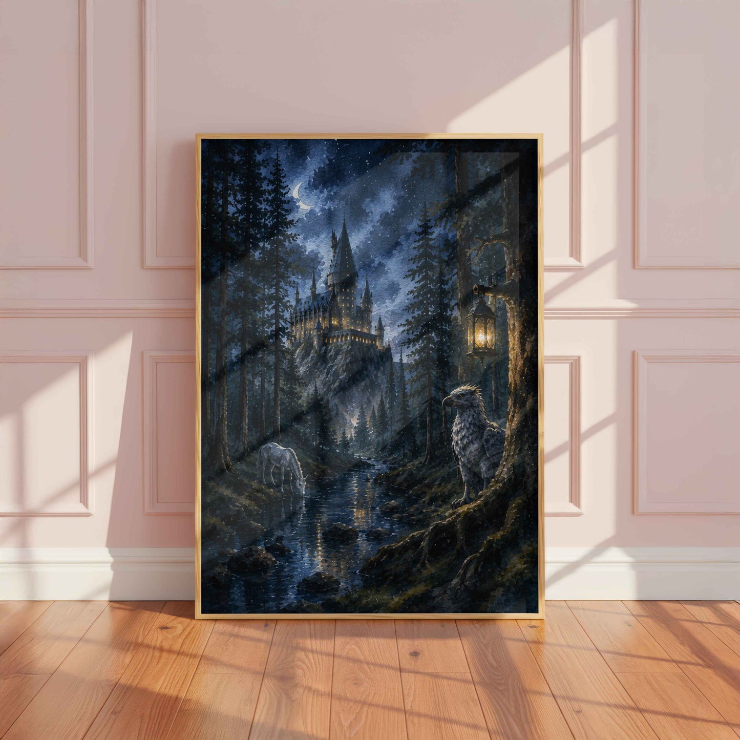 Forbidden Forest Nighttime