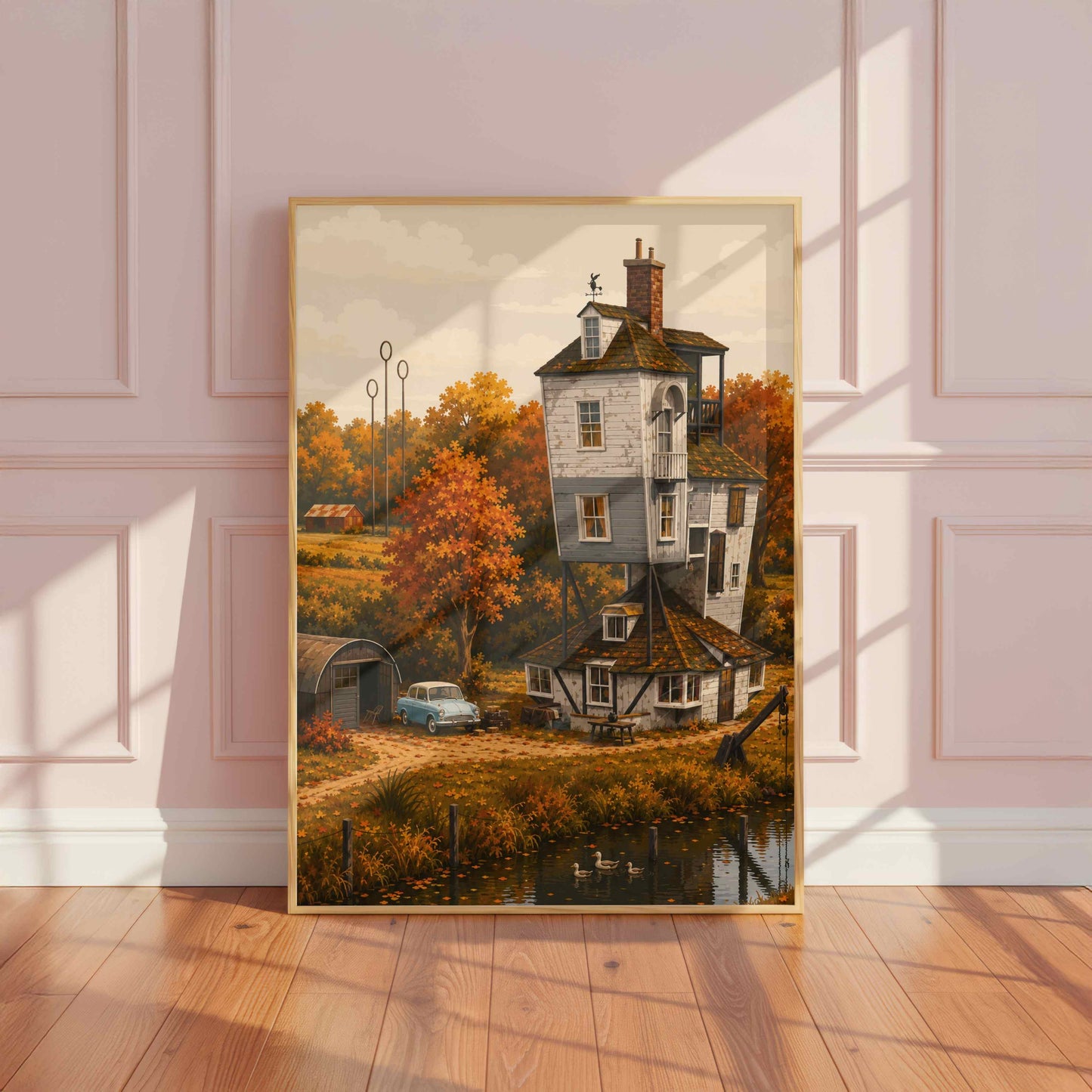 The Burrow In Autumn