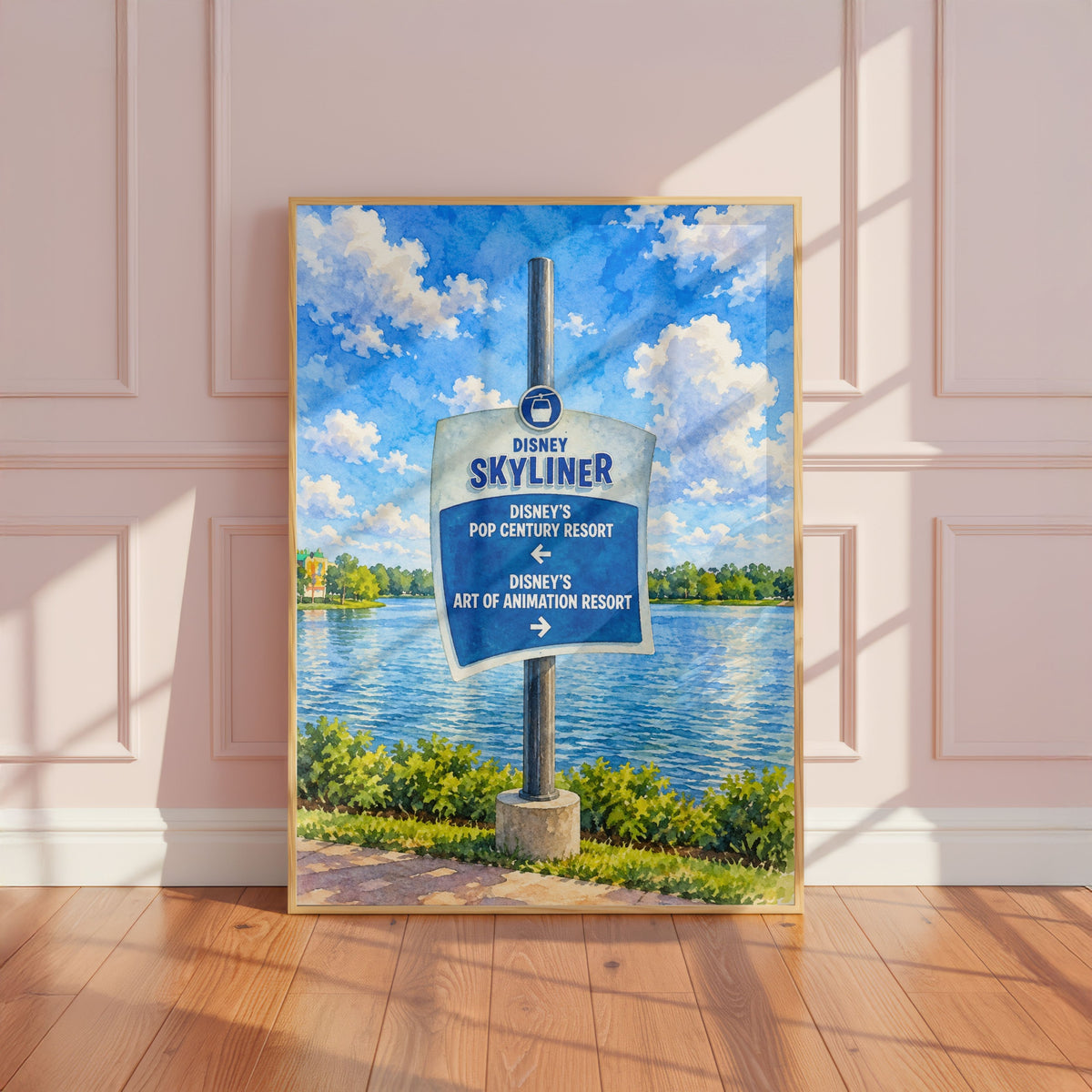 WDW Skyliner Sign