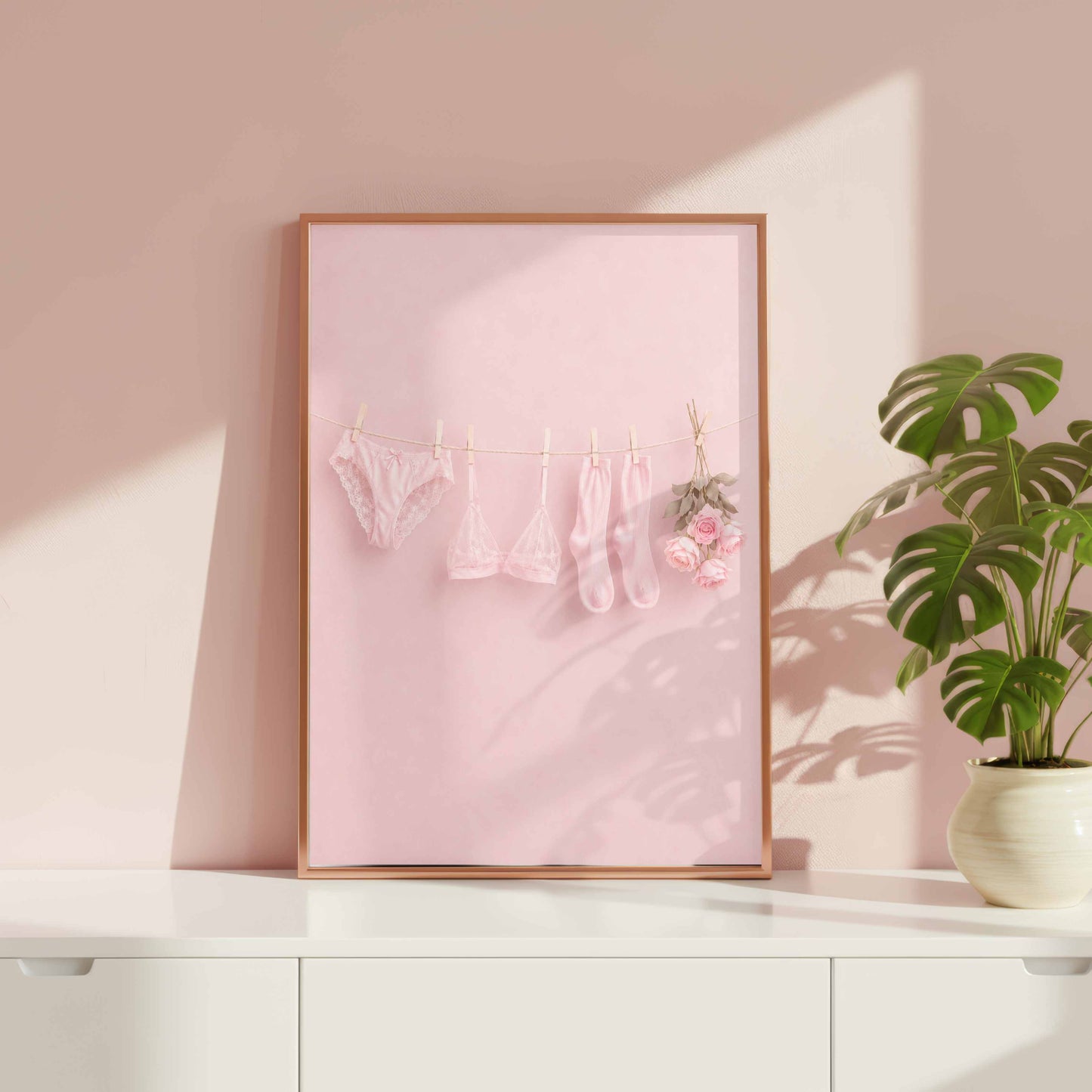Pink Washing Line