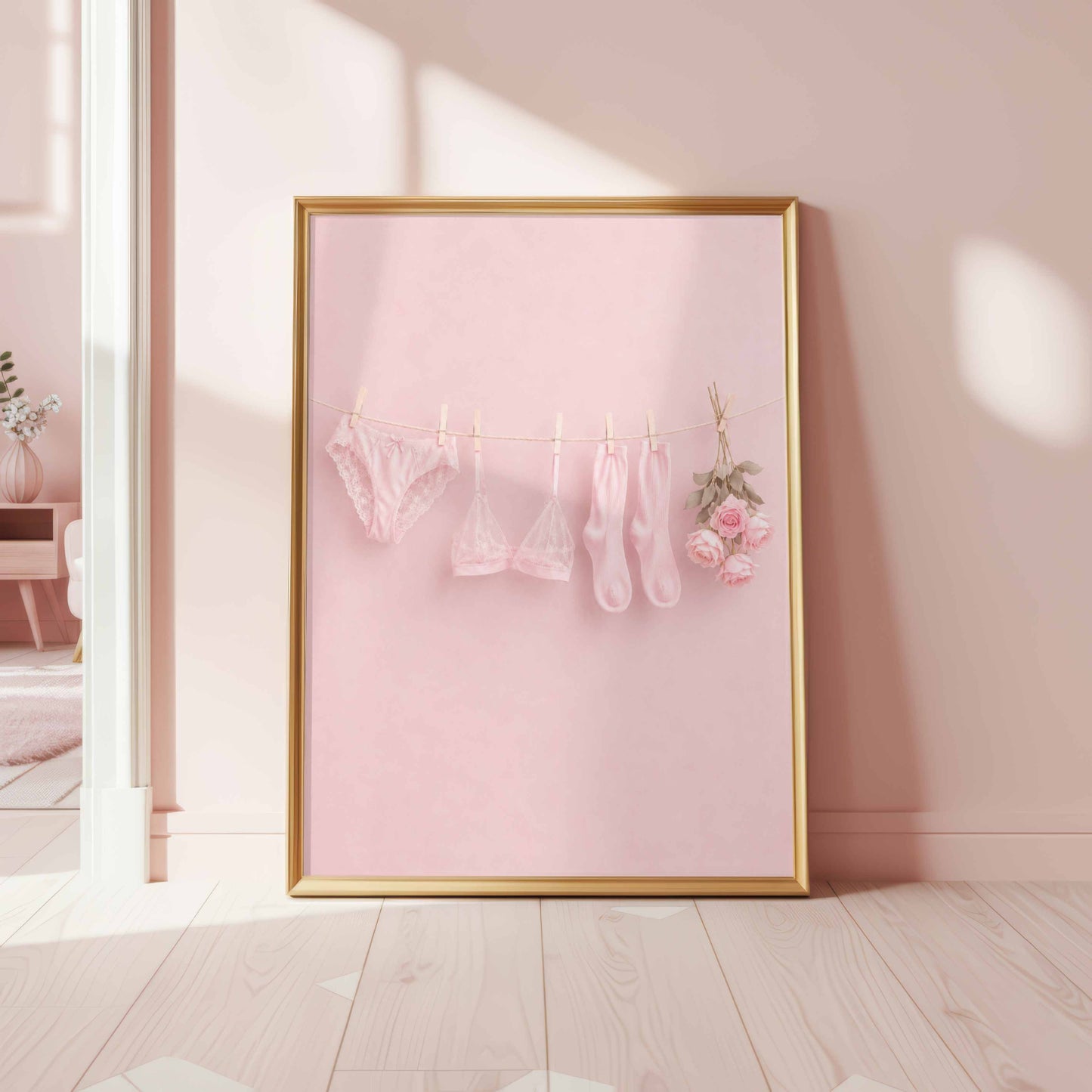 Pink Washing Line