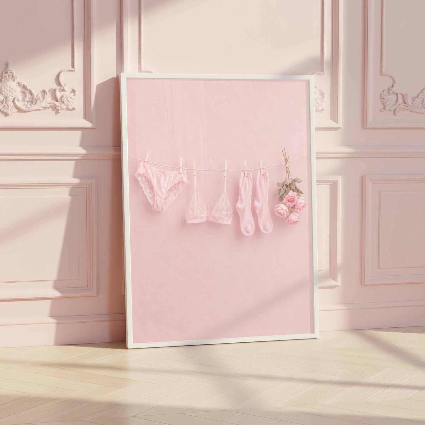 Pink Washing Line