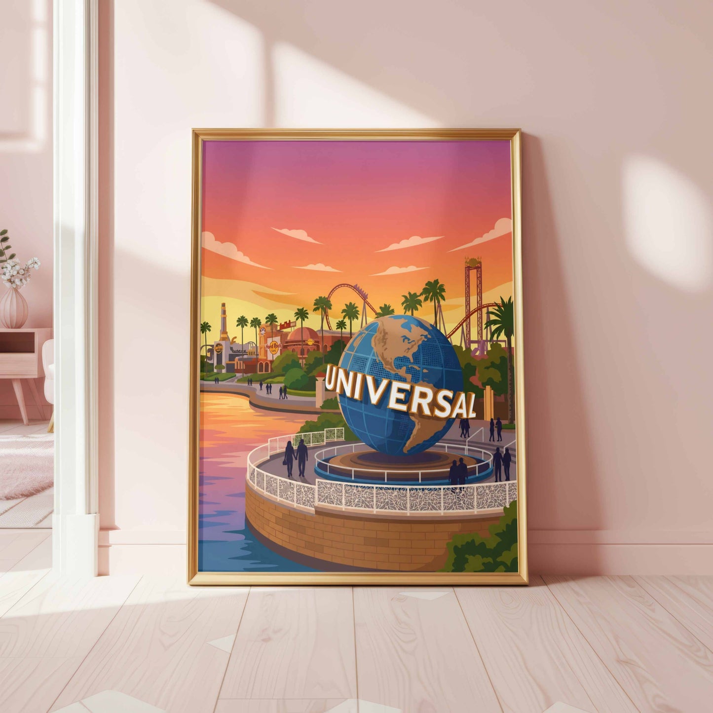 Universal At Sunset