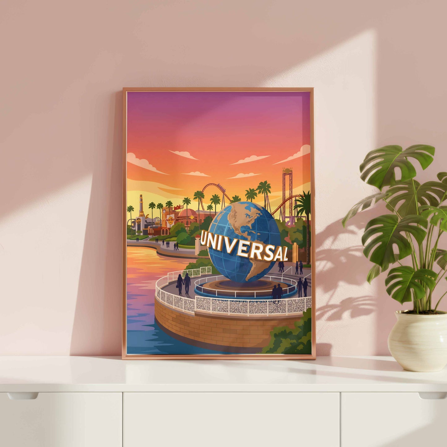 Universal At Sunset