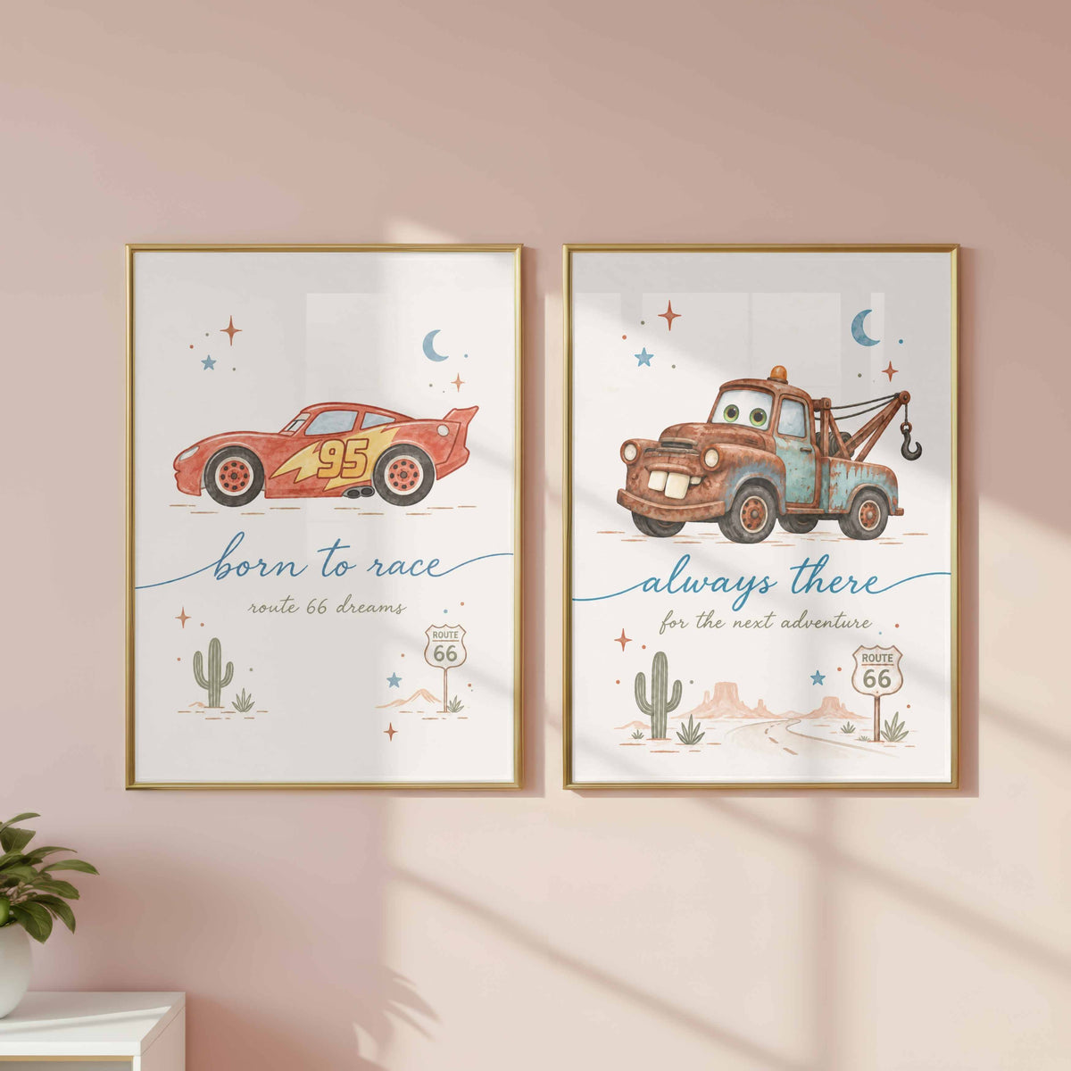 Route 66 Set Of 2
