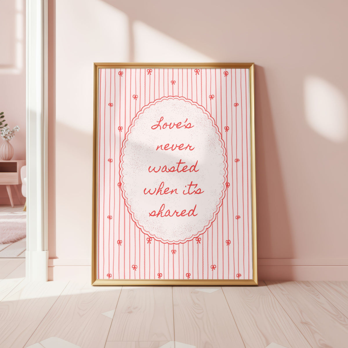 Love’s Never Shared